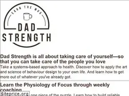 Sites similar to dadstrength.com