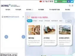 Sites similar to daegufood.go.kr