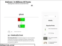 Sites similar to dafonts.me