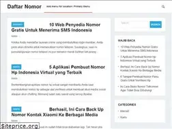 Sites similar to daftarnomor.com