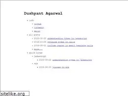 Sites similar to dagarwal.com