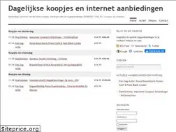 Sites similar to dagelijksekoopjes.nl