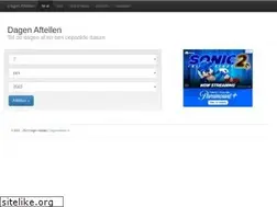 Sites similar to dagenaftellen.nl