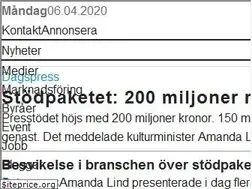 Sites similar to dagensmedia.se