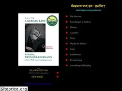 Sites similar to daguerreotype-gallery.de