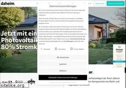 Sites similar to daheim-solar.de