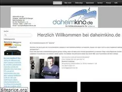 Sites similar to daheimkino.de