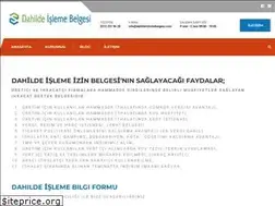 Sites similar to dahildeislemebelgesi.com