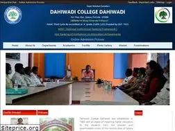 Sites similar to dahiwadicollege.in