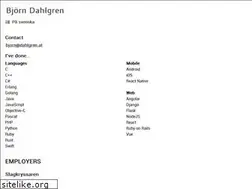 Sites similar to dahlgren.at