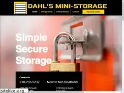 Sites similar to dahlsministorage.com