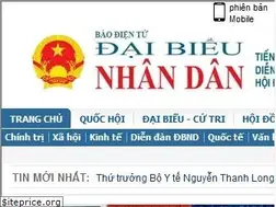 Sites similar to daibieunhandan.vn