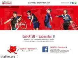 Sites similar to daihatsu-badminton.com