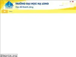 Sites similar to daihochalong.edu.vn