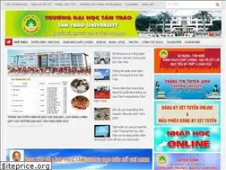 Sites similar to daihoctantrao.edu.vn