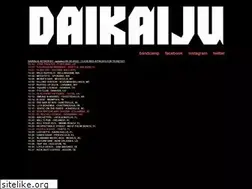 Sites similar to daikaiju.org