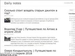 Sites similar to daily-notes.ru