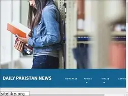 Sites similar to daily-pakistan-news.com