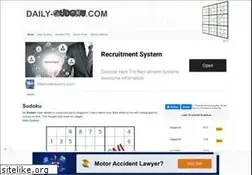 Sites similar to daily-sudoku.com