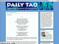 Sites similar to daily-tao.blogspot.com
