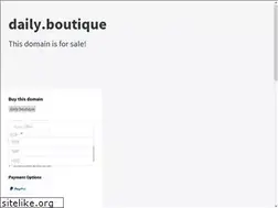 Sites similar to daily.boutique