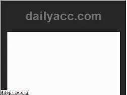 Sites similar to dailyacc.com
