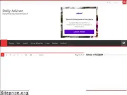 Sites similar to dailyadvisor.net