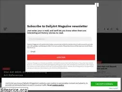 Sites similar to dailyartmagazine.com