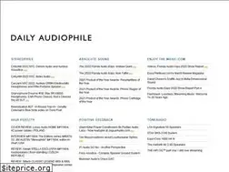 Sites similar to dailyaudiophile.com