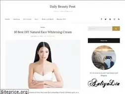 Sites similar to dailybeautypost.com