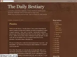 Sites similar to dailybestiary.blogspot.com