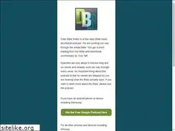 Sites similar to dailybibleradio.com