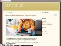 Sites similar to dailyblog24x7.blogspot.com