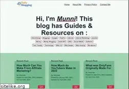 Sites similar to dailyblogging.org
