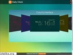 Sites similar to dailyclock.iwopop.com