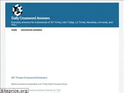 Sites similar to dailycrosswordanswers.org