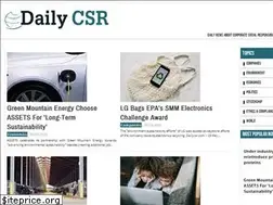Sites similar to dailycsr.com