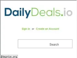 Sites similar to dailydeals.io