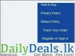 Sites similar to dailydeals.lk
