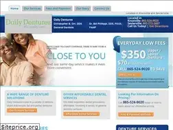 Sites similar to dailydentures.com