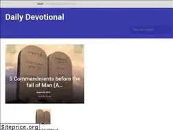 Sites similar to dailydevotional.com.ng