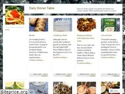 Sites similar to dailydinnertable.com