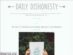 Sites similar to dailydishonesty.com