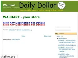 Sites similar to dailydollarwalmart.blogspot.com