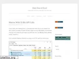 Sites similar to dailydoseofexcel.com