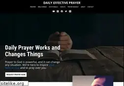 Sites similar to dailyeffectiveprayer.org