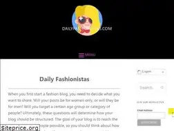 Sites similar to dailyfashionistas.com