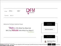 Sites similar to dailyfashionmuse.com