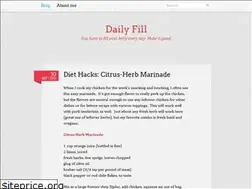 Sites similar to dailyfillblog.com