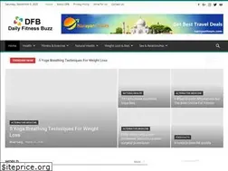 Sites similar to dailyfitnessbuzz.com
